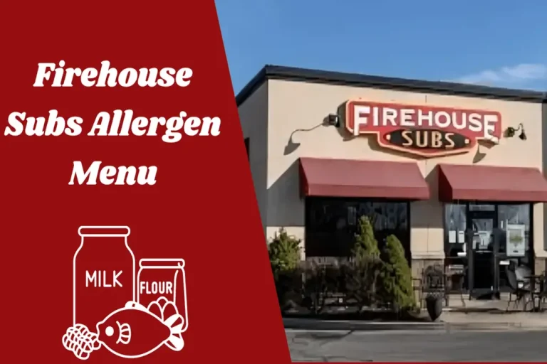 FIREHOUSE SUBS ALLERGEN MENU - Feature image