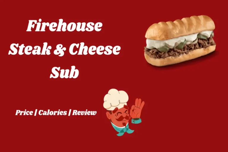 Firehouse steak and cheese