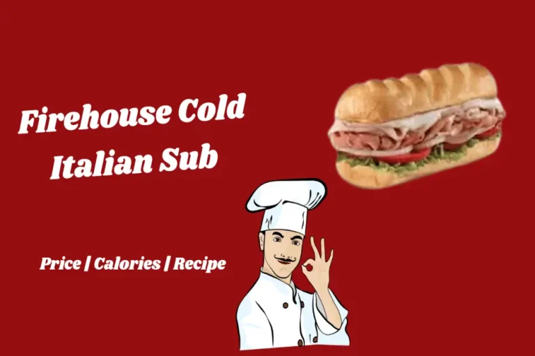 Firehouse Cold Italian Sub