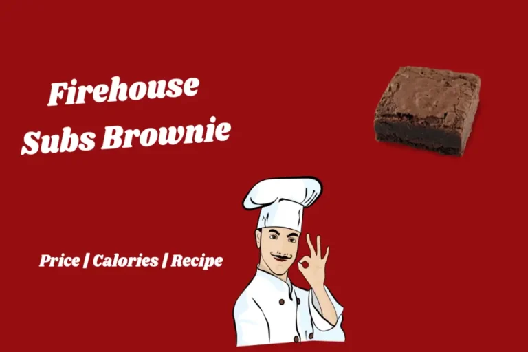 Firehouse Subs Brownie