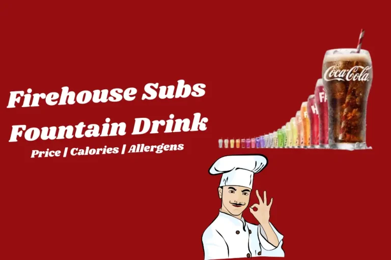 Firehouse Subs Fountain Drink