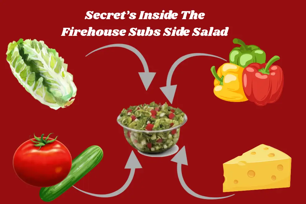 what is inside in Firehouse Side Salad