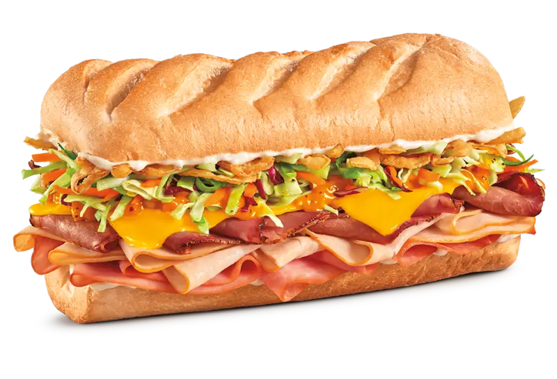 Firehouse Subs Carolina Gold BBQ Triple Stack - Menu Item