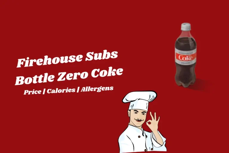Firehouse Subs Bottle Zero Cokee