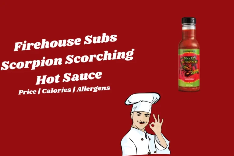 Firehouse Subs Scorpion Scorching Hot Sauce