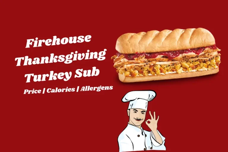 Firehouse Thanksgiving Turkey Sub