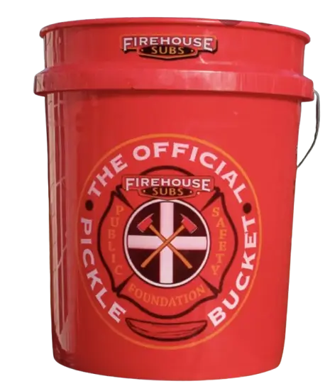 Firehouse Pickle Bucket
