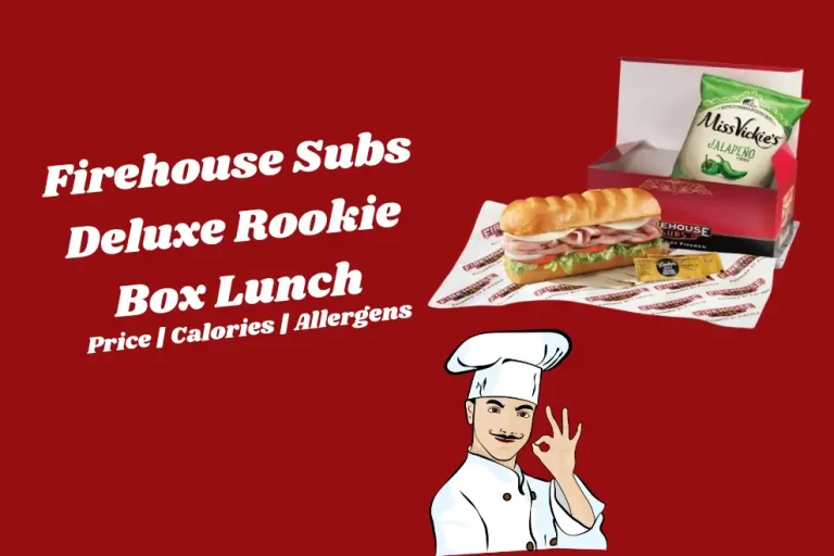 Firehouse Subs Deluxe Rookie Box Lunch